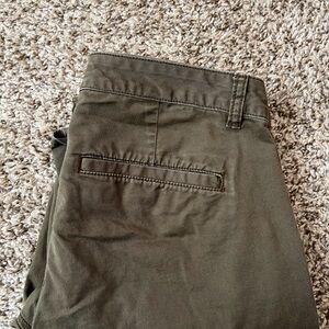 Olive Green Utility Pants
